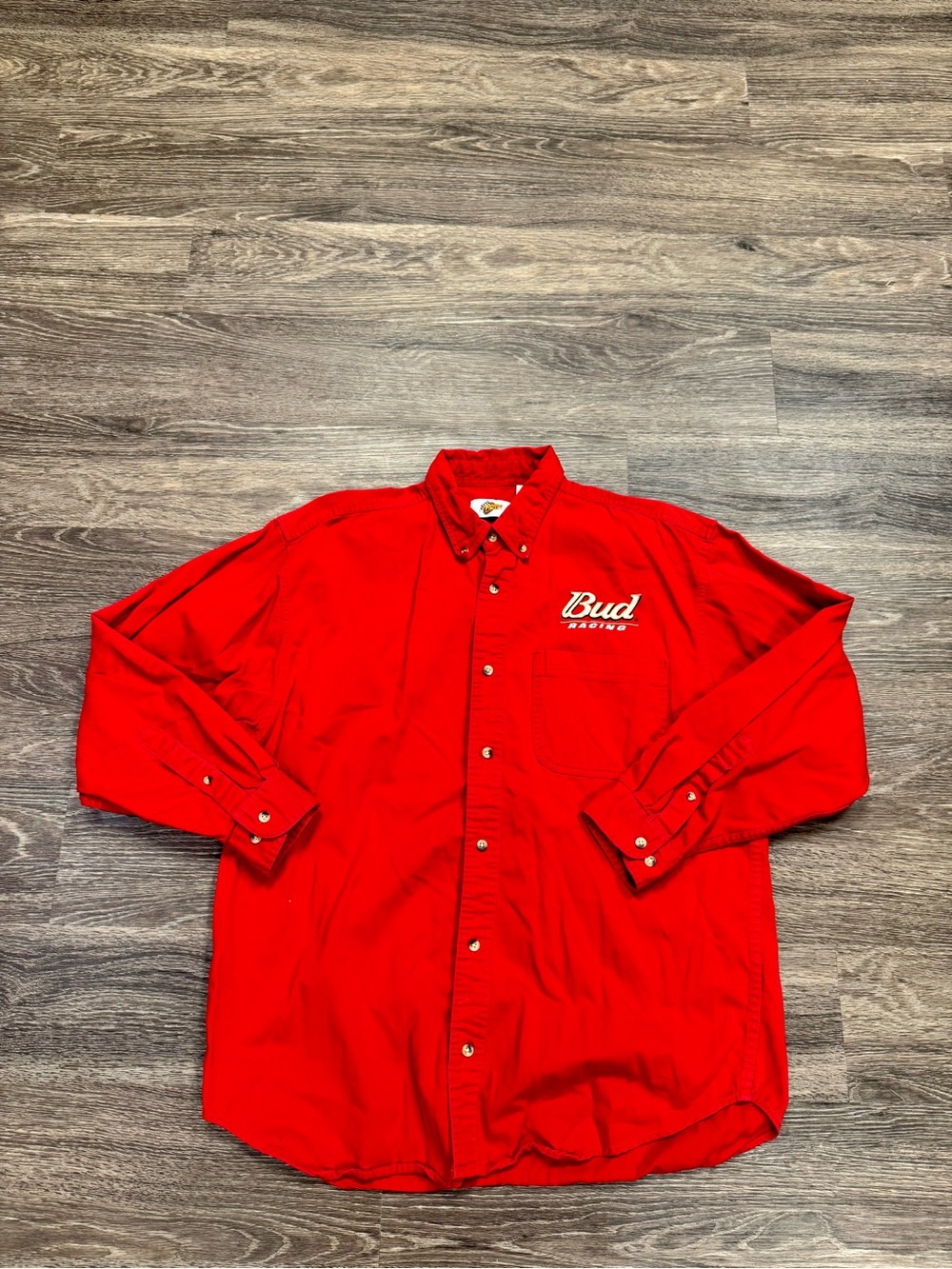 Vintage Winner’s Circle Dale Jr #8 Bud Racing Shirt Men’s XL NASCAR
